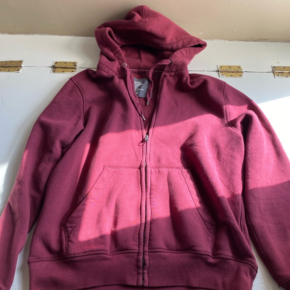 Zip up hoodie